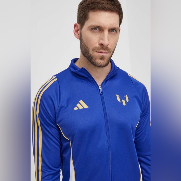 Adidas Men’s Football Tiro 24 Messi Street Blue Jacket BNWT M - Picture 9 of 9